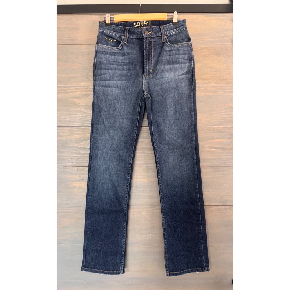 Kimes Ranch Sarah Dark Wash Straight Leg Western Jeans Womens 6/32 NEW